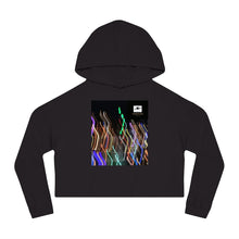 Load image into Gallery viewer, Women’s Cropped Hooded Sweatshirt Isimiarctic