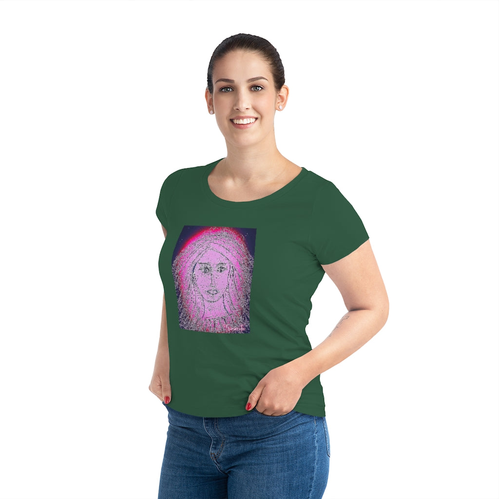 ISIMIARCTIC T-shirt Caring Woman - Eyes on Arctic - Arnanut tulluarsagaq